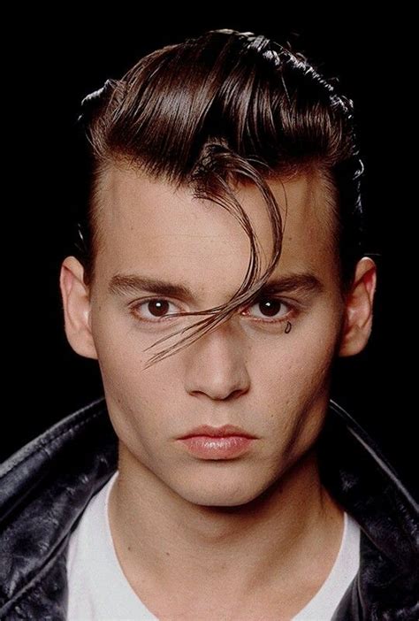 johnny depp blond hair|johnny depp cry baby hair.